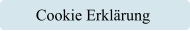 Cookie Erklärung